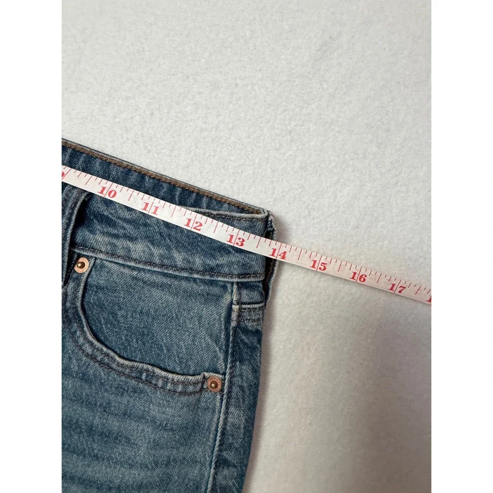 PacSun Bella Mid-Rise Denim Mini Skirt Medium Wash Blue Size 24